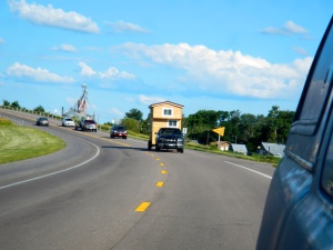 Cruising through the big city of Heartwell, Nebraska pop 80. 