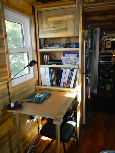 Blue Beetle Bookshelf/Desk